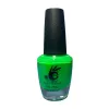 Green nail polish bottle, transparent matte texture nail polish storage bottle, nail art tool accessories Item Picture